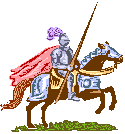 Medieval Knight on a Horse