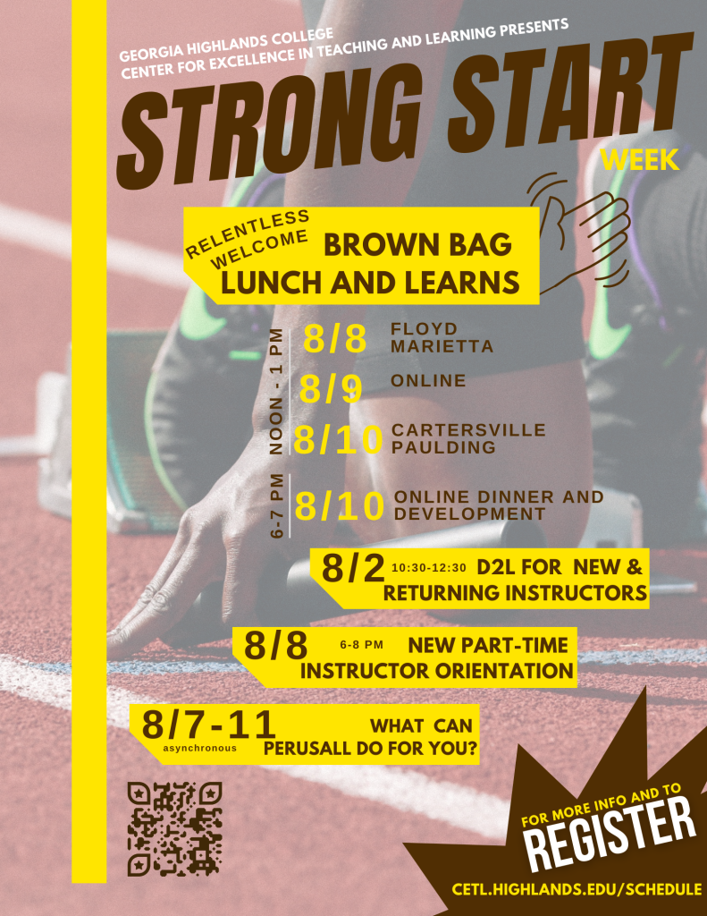 GHC's CETL Presents Strong Start Week