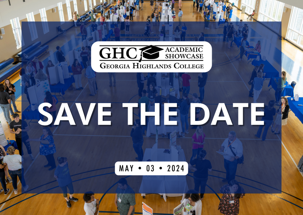 GHC Academic Showcase Save the Date May 3, 2024