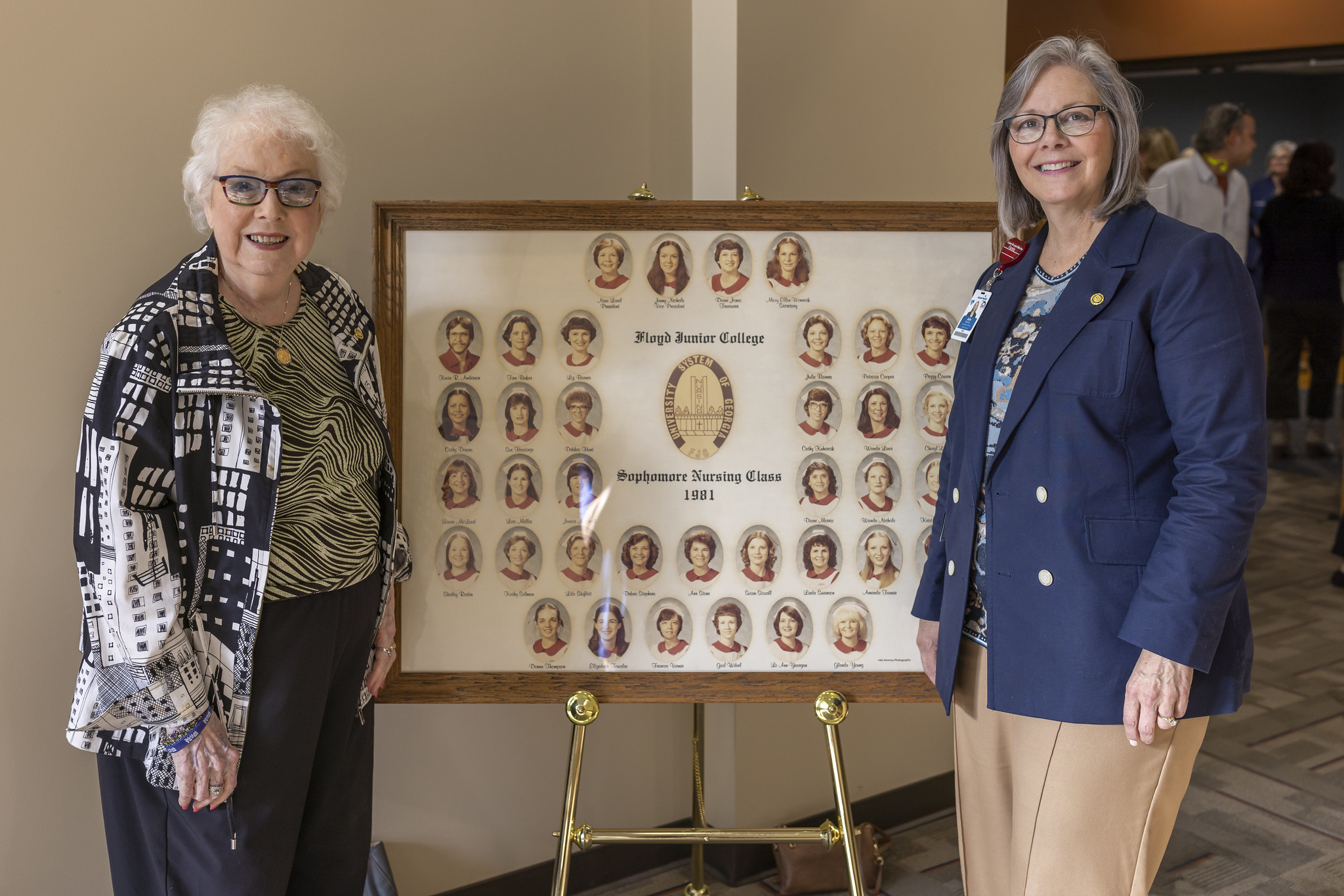 Betty Coffman and her daughter Dr. Barnes