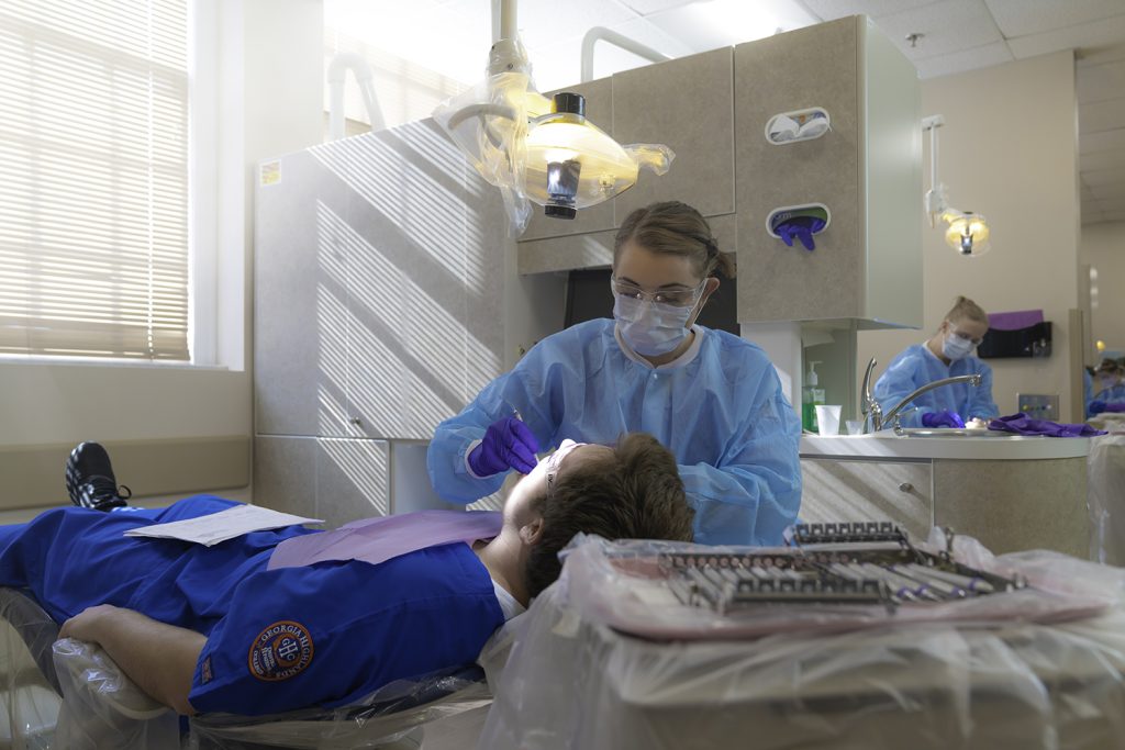 Photo of dental treatment at GHC