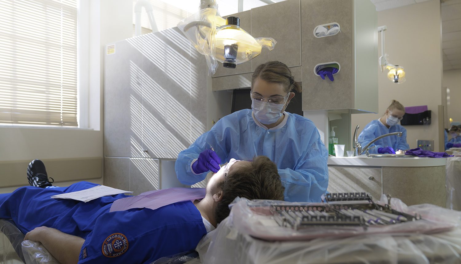 Photo of dental treatment at GHC