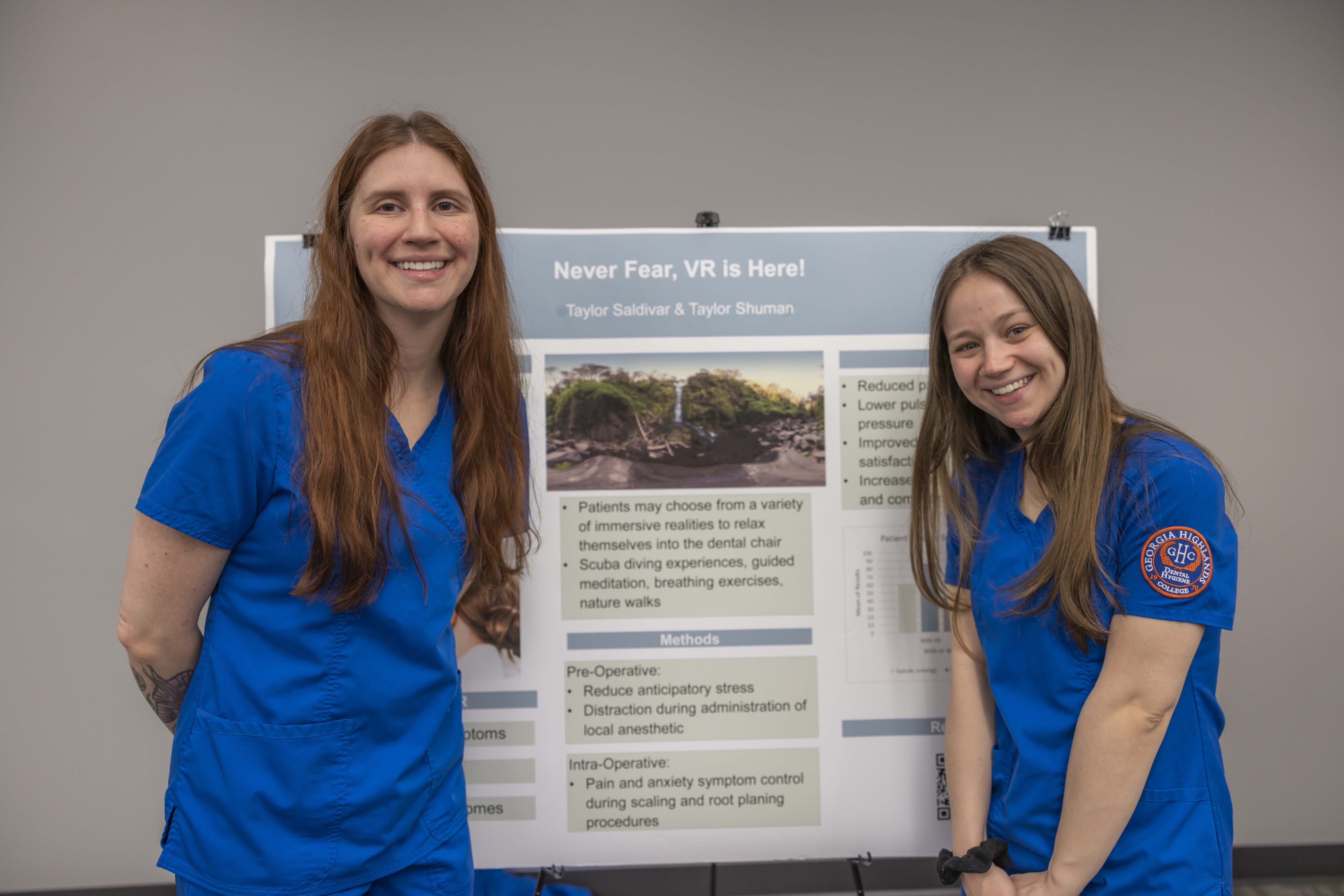 Students at the Evidence-Based Practice Symposium