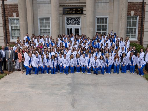 Group photo of health sciences students
