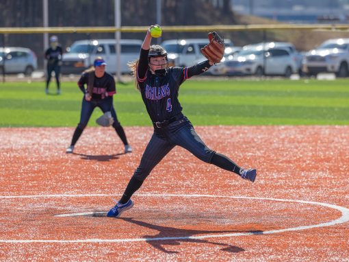 GHC softball pitcher