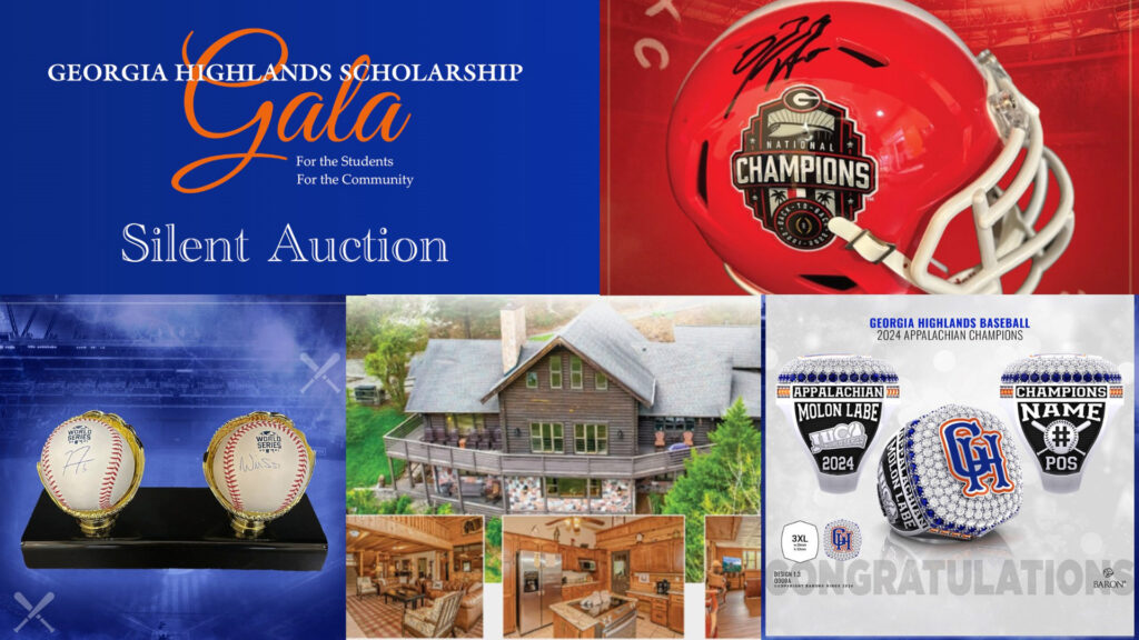 GHC Scholarship Gala silent auction graphic