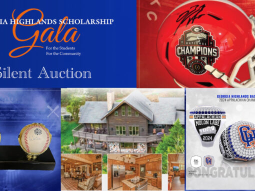 GHC Scholarship Gala silent auction graphic