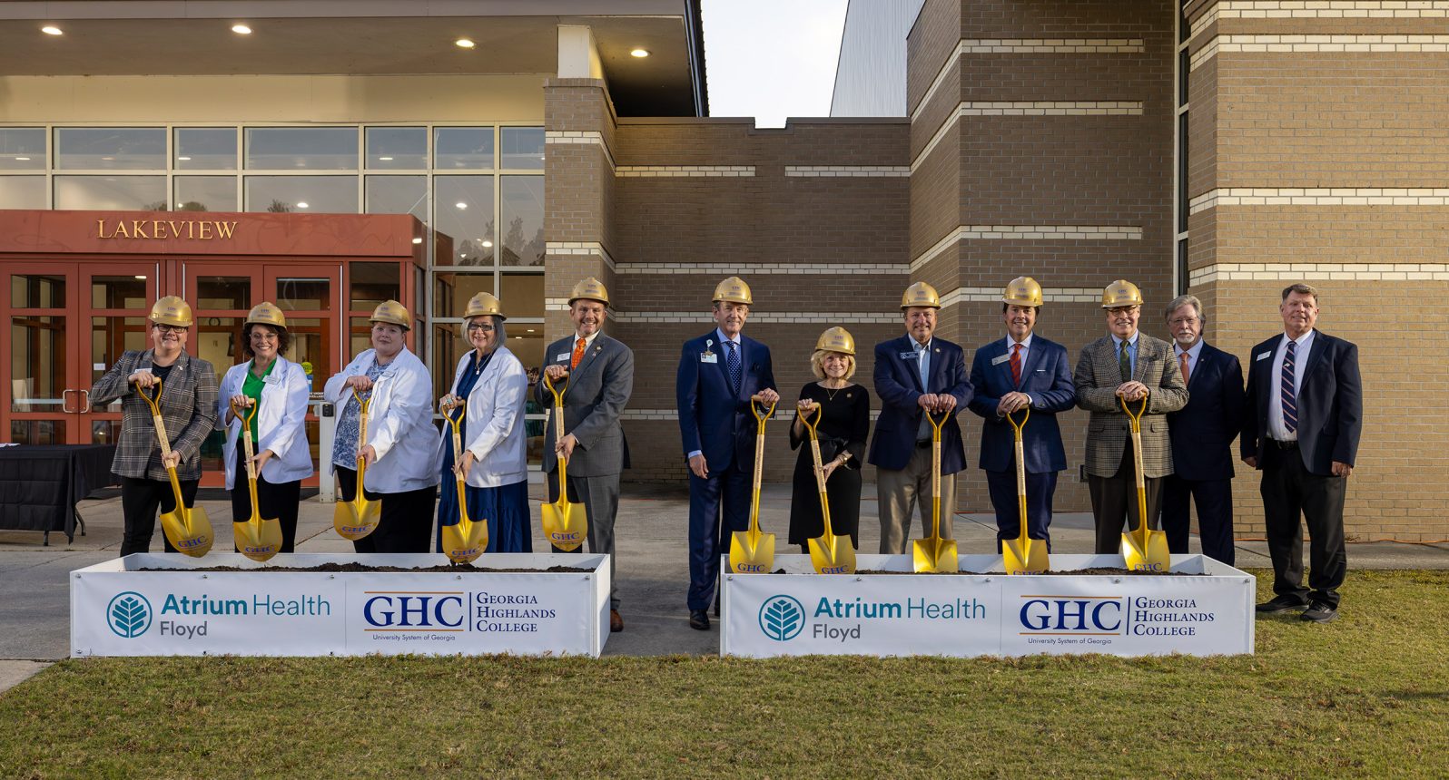 Group Photo at Groundbreaking