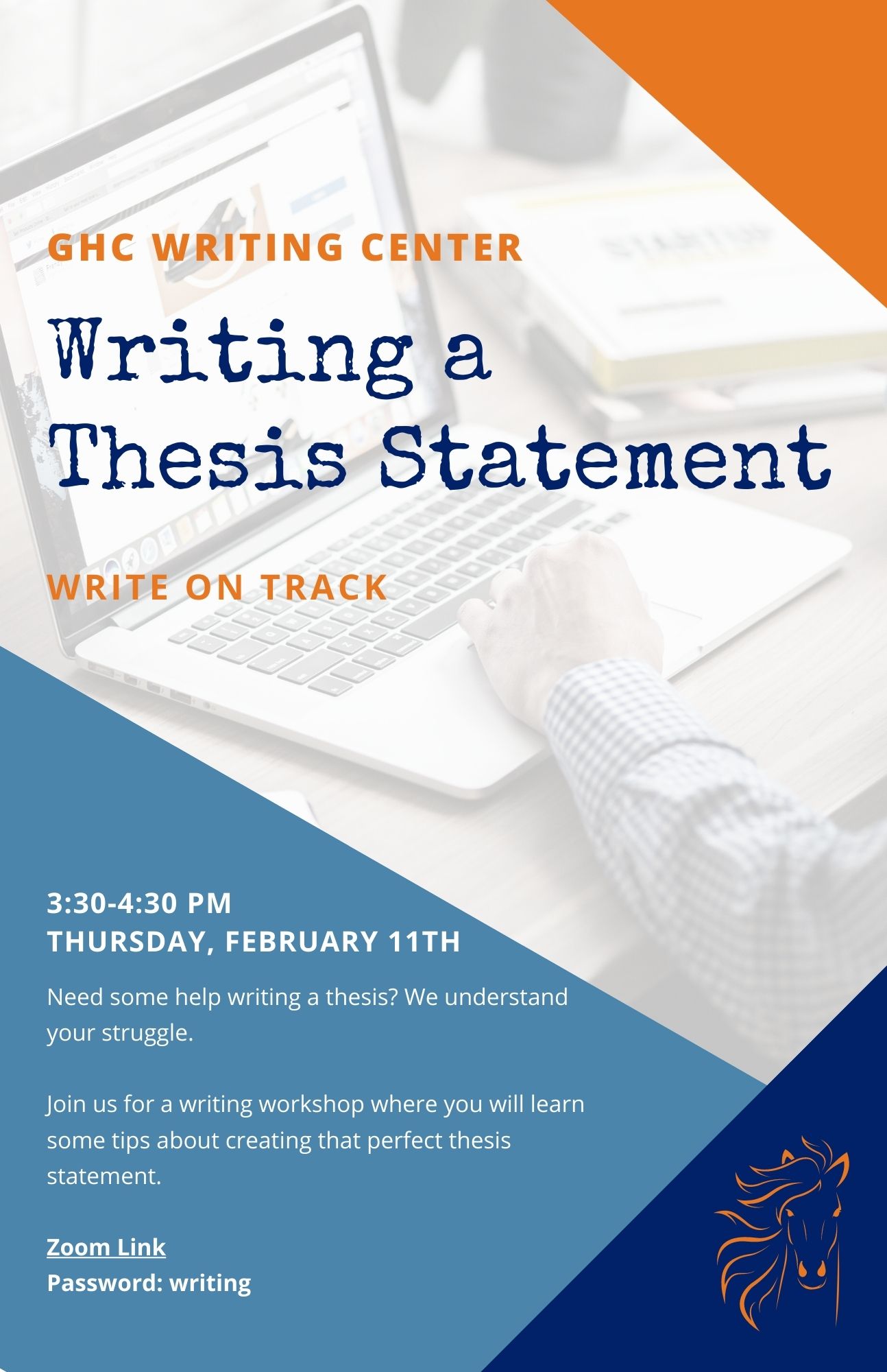 1 GHC Writing Center Writing a Thesis Statement Workshop Flyer