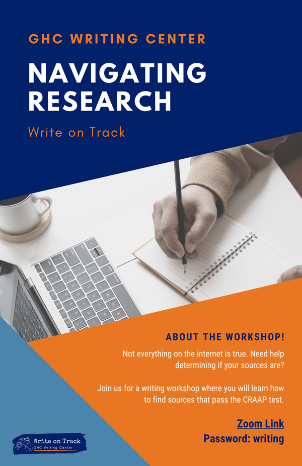 Navigating Research flyer