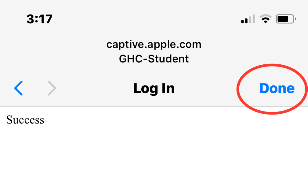 Wi-Fi: GHC-Student  Information Technology