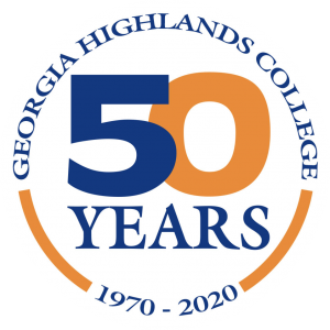 50 years GHC logo