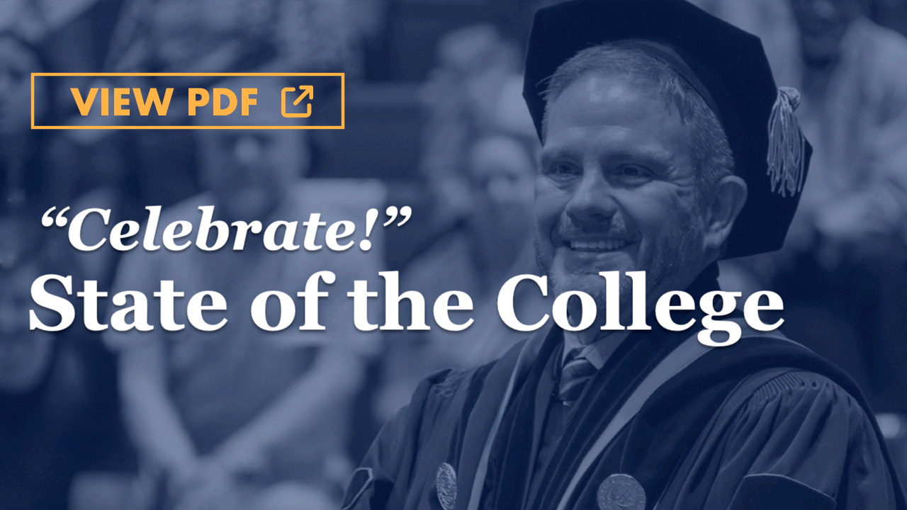 State of the College - Click to View PDF