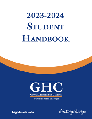 2023-2024 Student Handbook cover