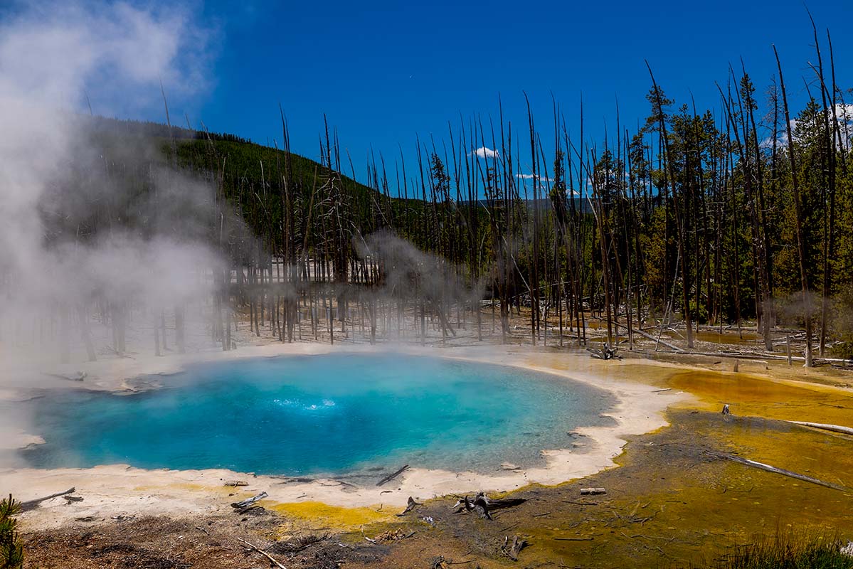 A hotspring